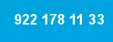 922 178 11 33